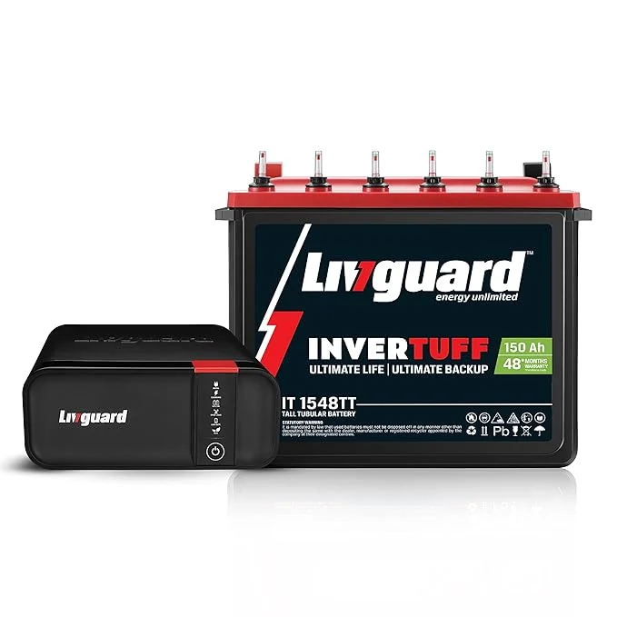 Livguard Invertuff 150Ah Battery with Livguard Inverter Front View